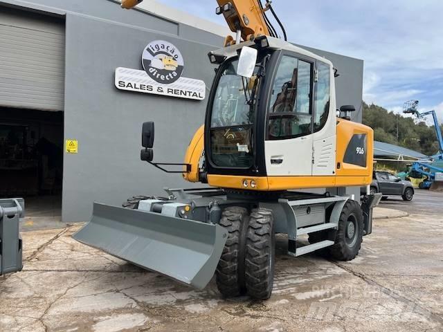 Liebherr 916 Gumikerekes kotrók