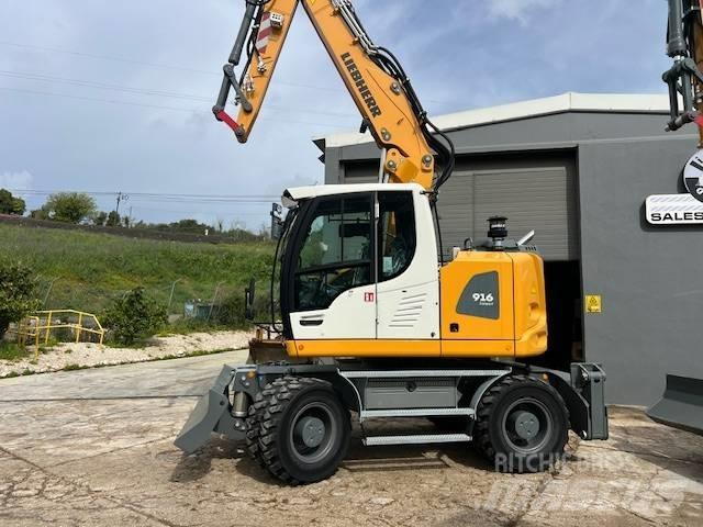Liebherr 916 Gumikerekes kotrók