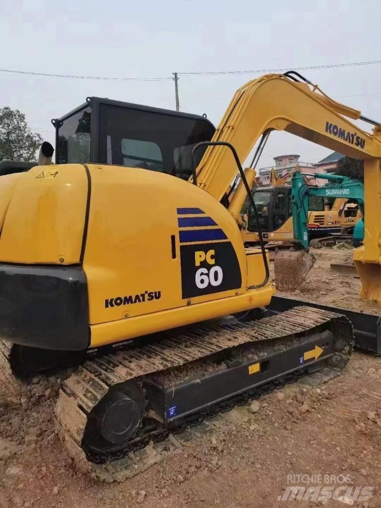 Komatsu PC 60-8 Lánctalpas kotrók