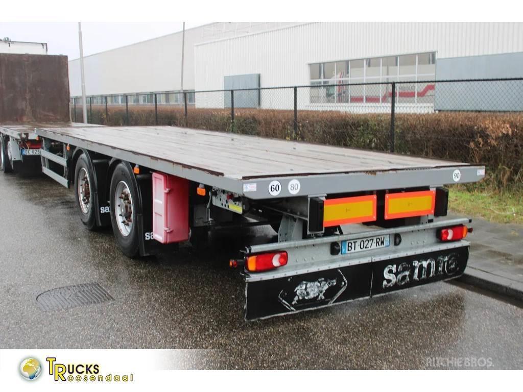 Samro 2 axle Platós / Ponyvás pótkocsik