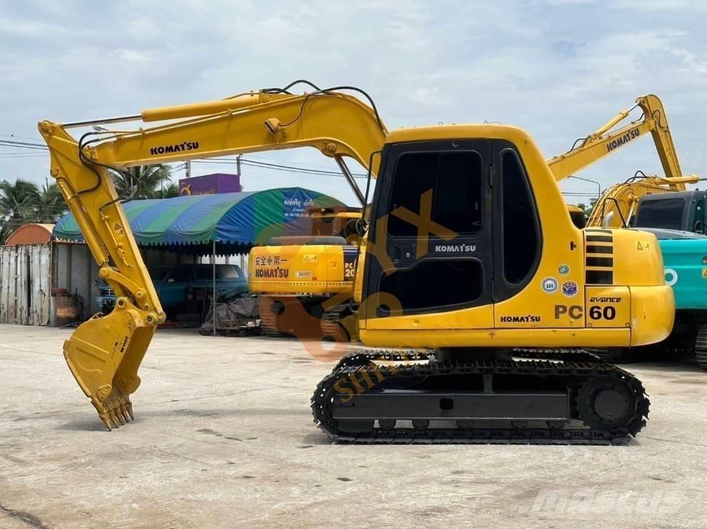 Komatsu PC 60 Lánctalpas kotrók
