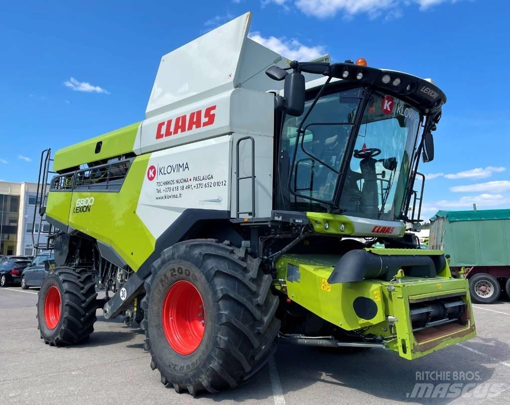 CLAAS Lexion 6800 Kombájnok