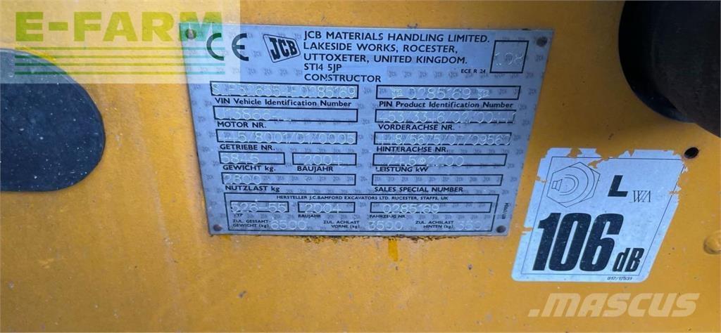 JCB 526-56 Teleszkópos mezőgazdasági rakodók