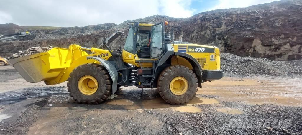 Komatsu WA470-8 Gumikerekes homlokrakodók