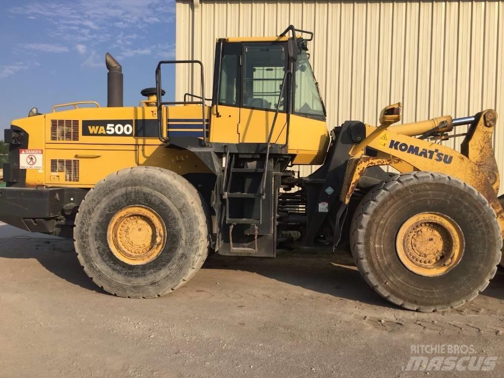 Komatsu WA500-6 Gumikerekes homlokrakodók