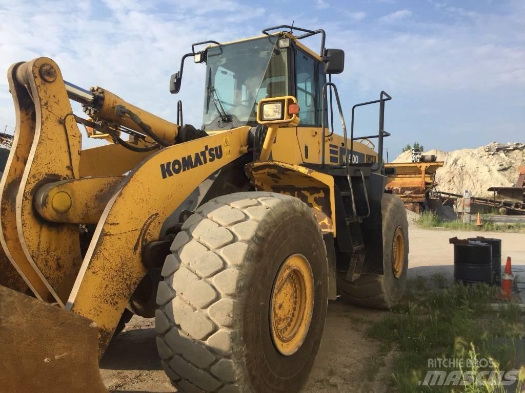 Komatsu WA500-6 Gumikerekes homlokrakodók