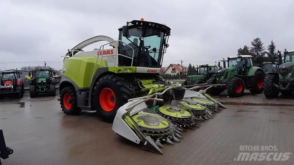CLAAS Orbis 600 Önjáró szecskázók