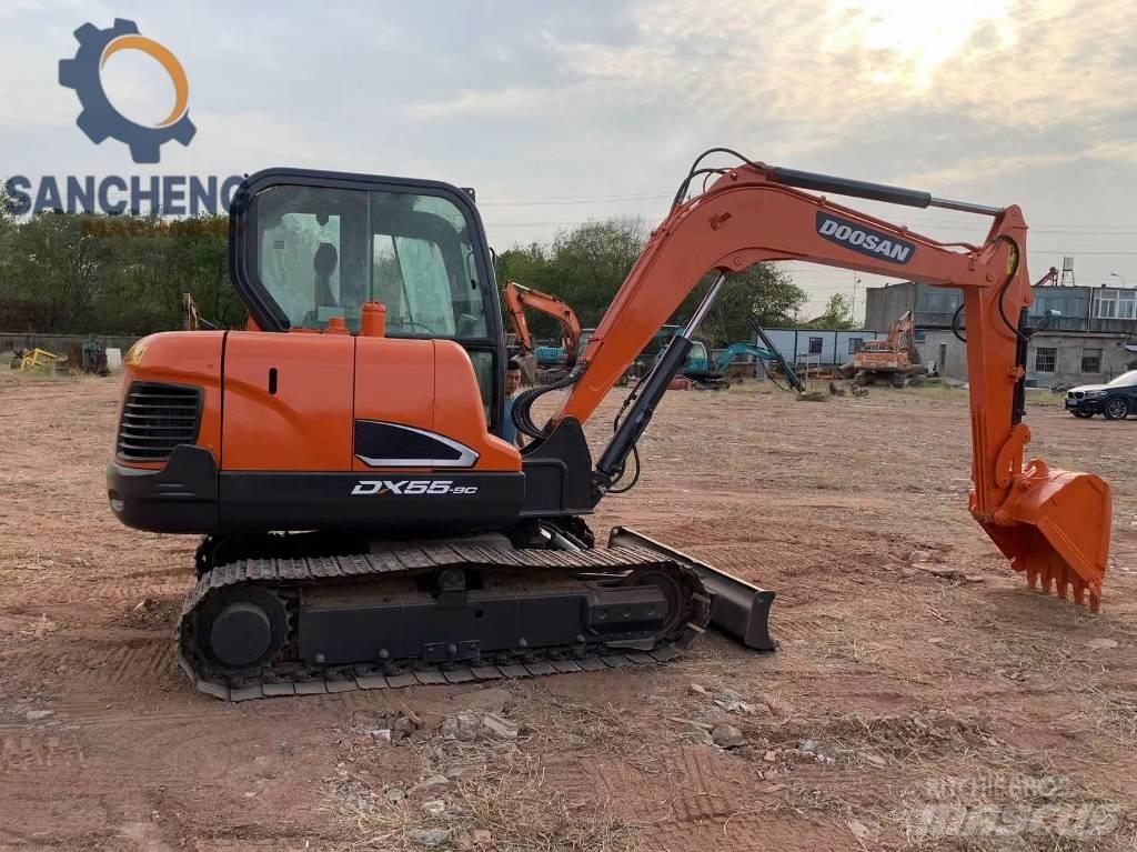 Doosan DX 55 Lánctalpas kotrók