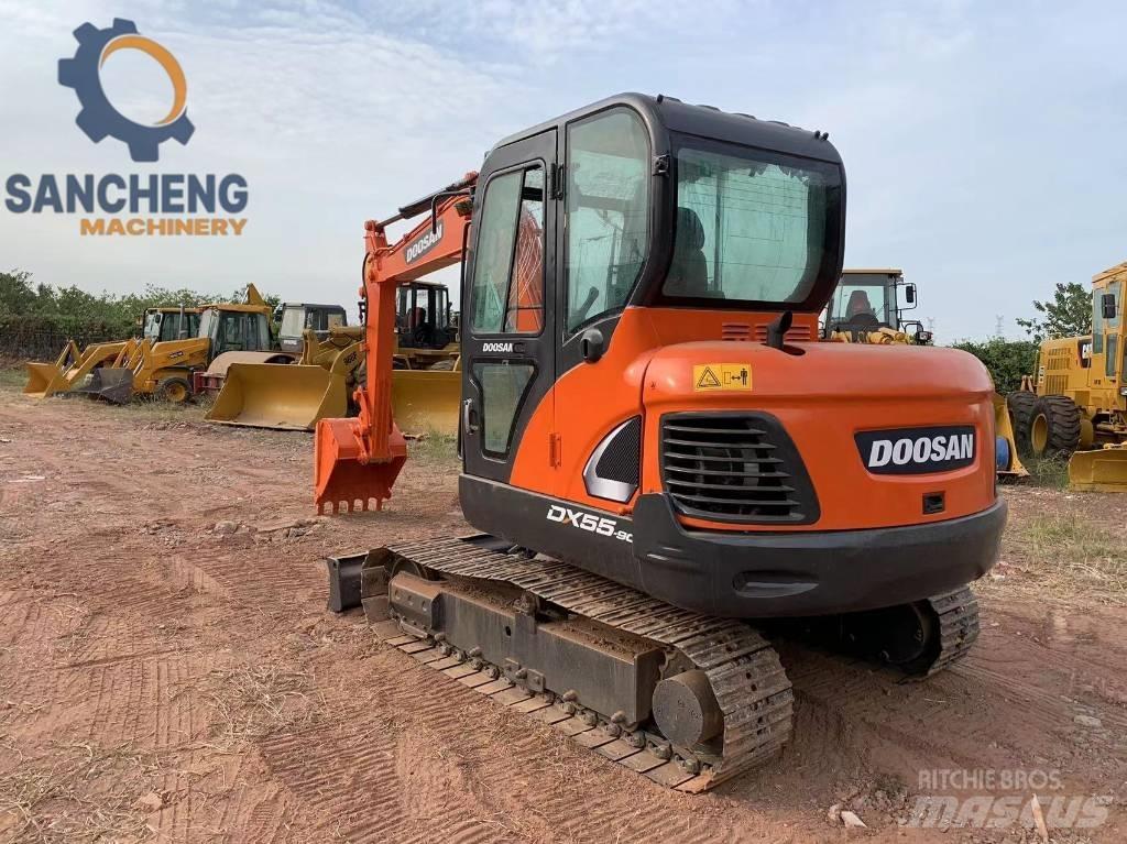 Doosan DX 55 Lánctalpas kotrók
