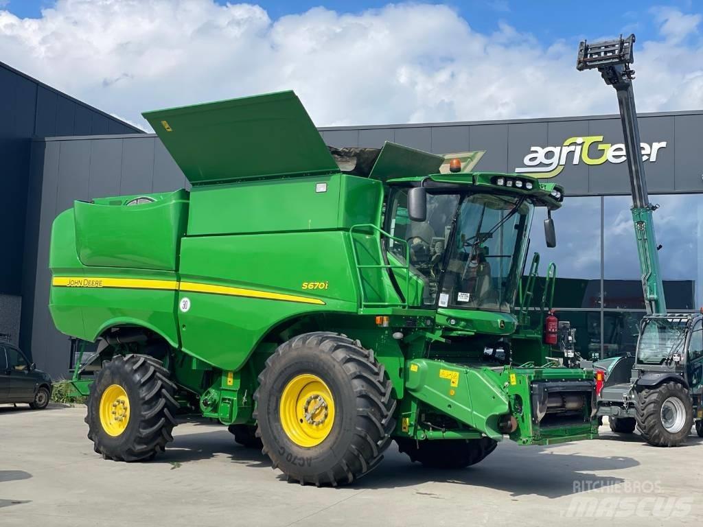 John Deere S670 4x4 Kombájnok