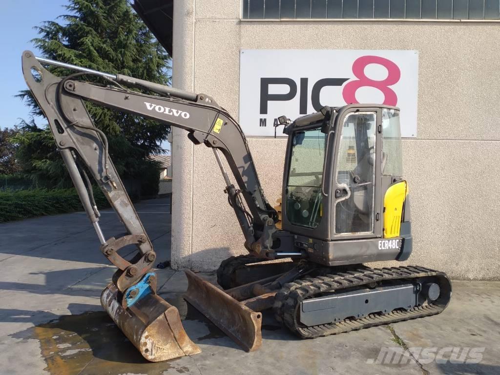 Volvo ECR 48 C Mini kotrók < 7t