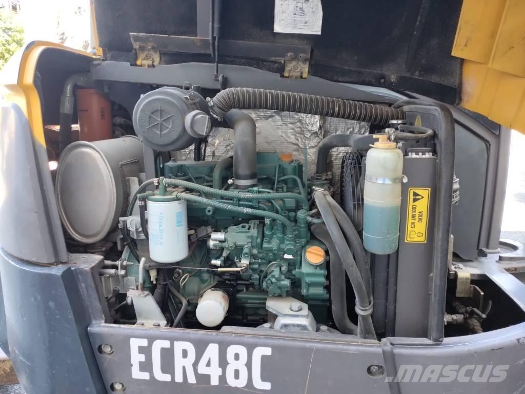 Volvo ECR 48 C Mini kotrók < 7t