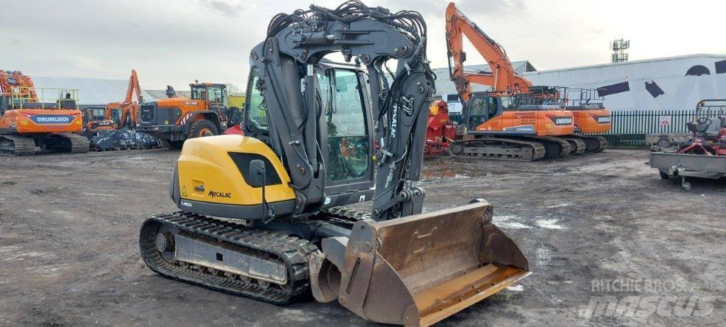 Mecalac 8MCR Mini kotrók < 7t
