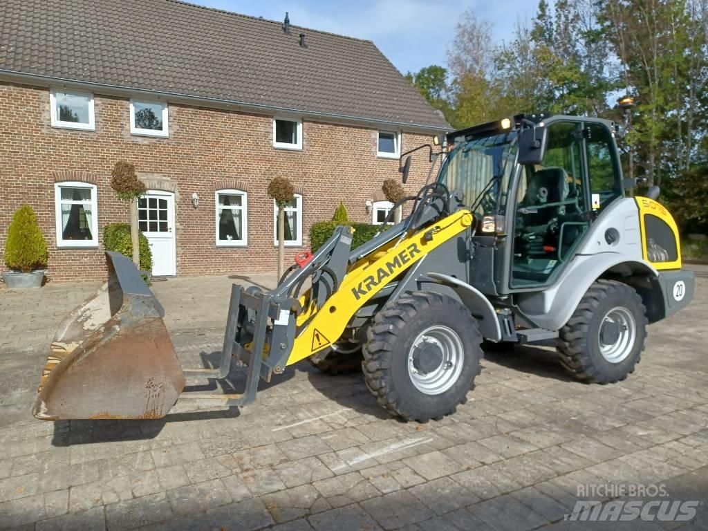 Kramer 5075 Gumikerekes homlokrakodók