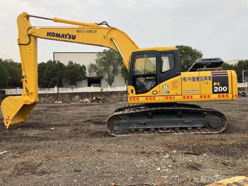Komatsu pc200-7 Lánctalpas kotrók