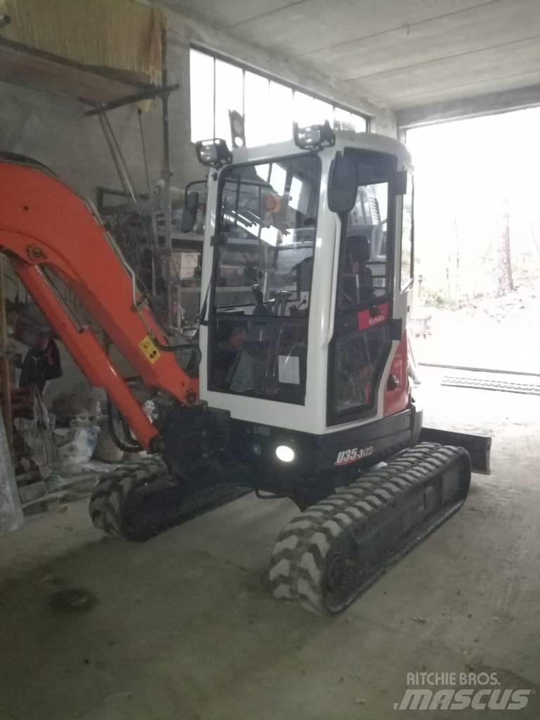 Kubota u35 U35 Mini kotrók < 7t