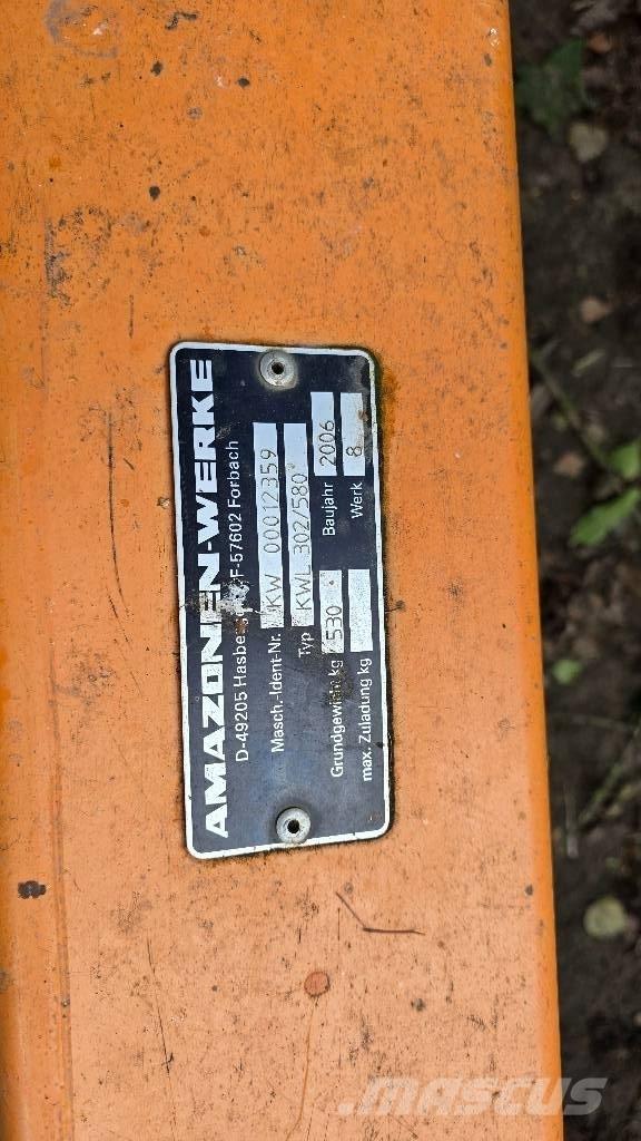 Amazone Taurus 3000 Tárcsás boronák