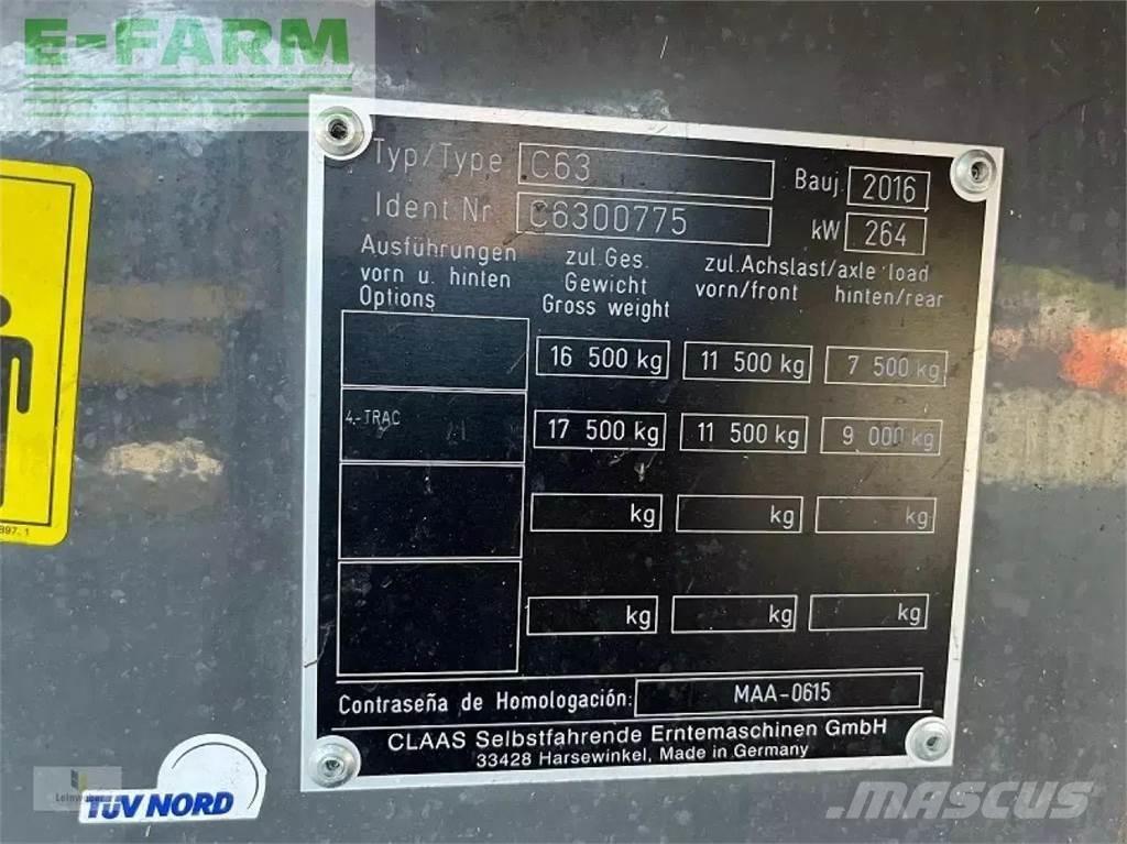 CLAAS lexion 630 Kombájnok