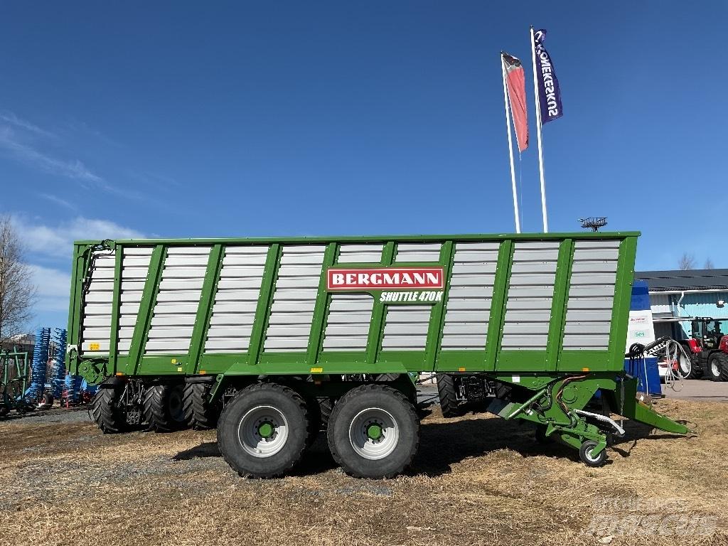 Bergmann Shuttle 470 Önrakodó pótkocsik