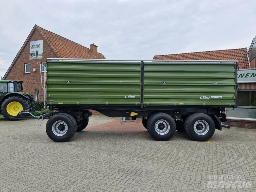Fliegl DDK 240 FOX Bálaszállító pótkocsi