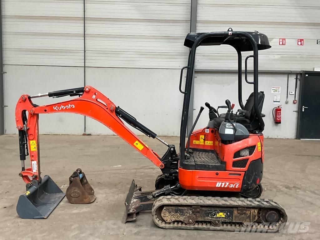 Kubota U 17-3 A Mini kotrók < 7t