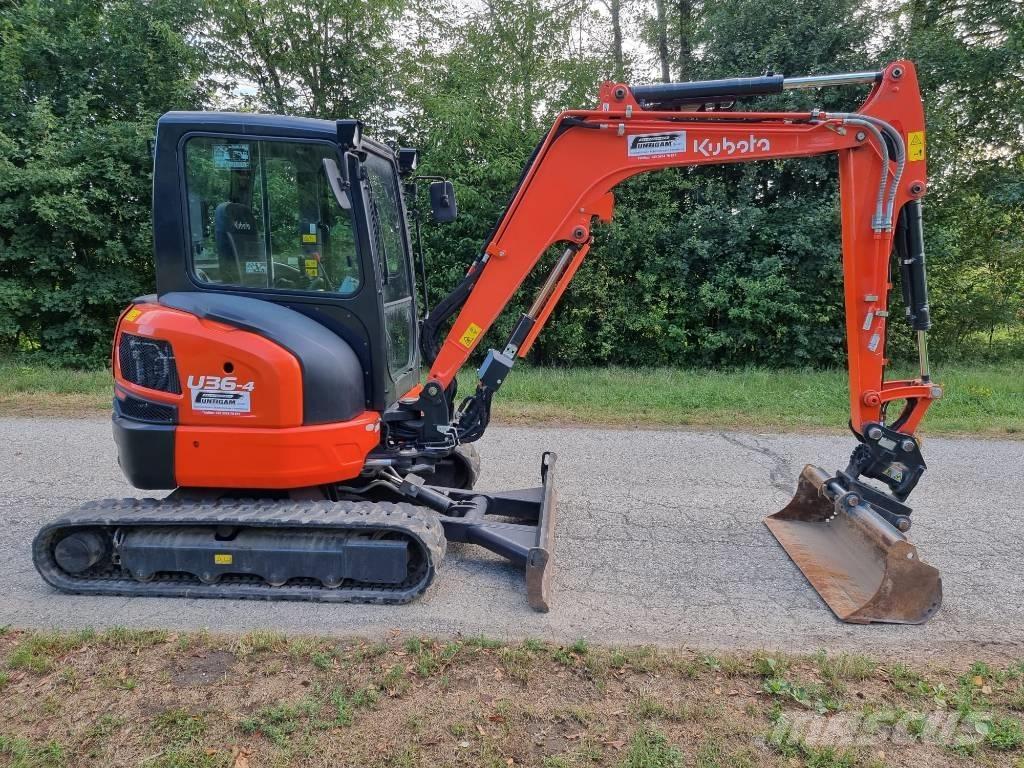 Kubota U 36-4 Mini kotrók < 7t