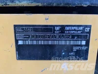 CAT 316 EL Lánctalpas kotrók