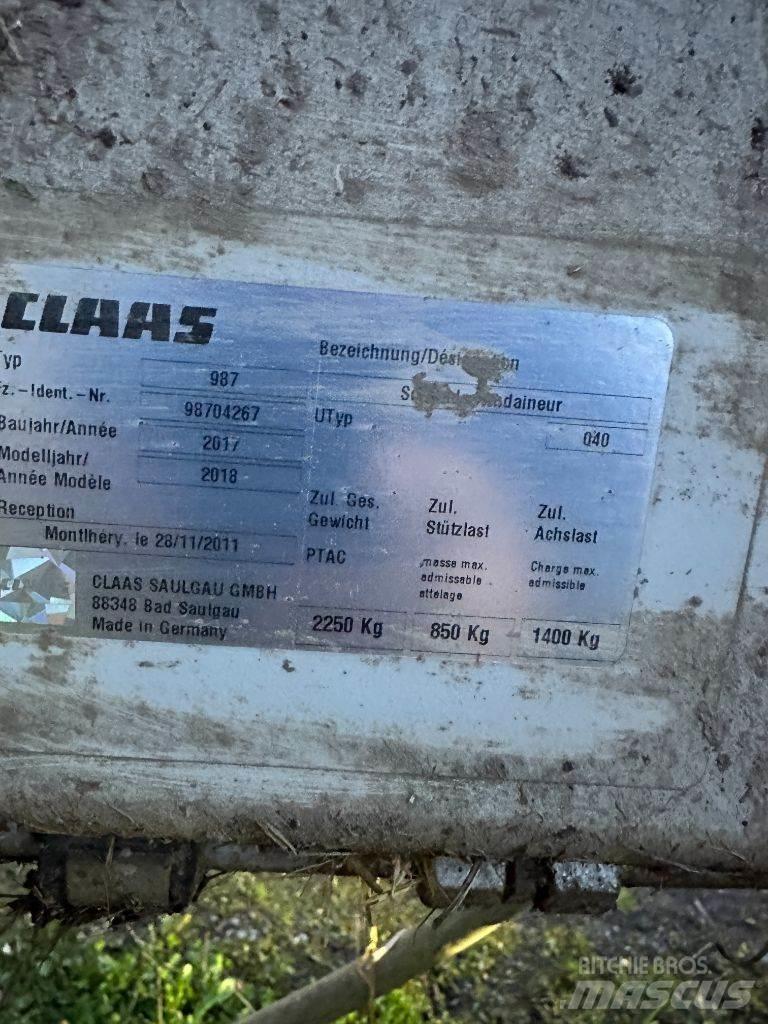 CLAAS Liner 2800 Rendkészítő