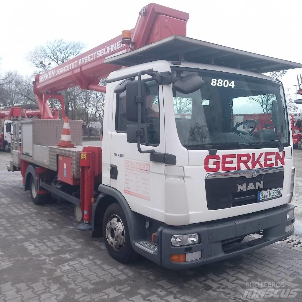 Ruthmann T 330 Teherautóra szerelt emelők és állványok