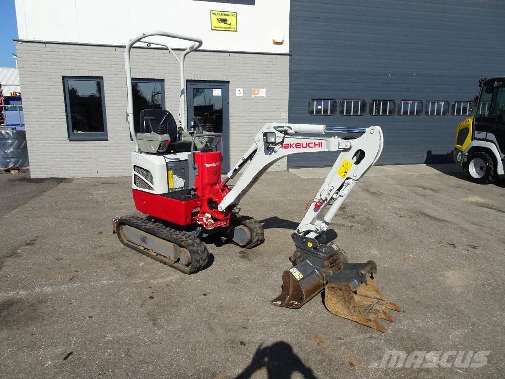 Takeuchi TB210 Mini kotrók < 7t