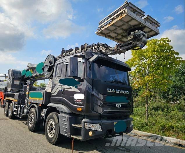 Horyong SKY750 Teherautóra szerelt emelők és állványok