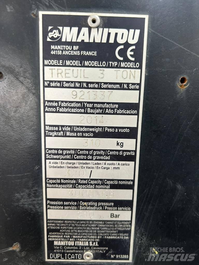Manitou WINCH 3T Egyéb alkatrészek
