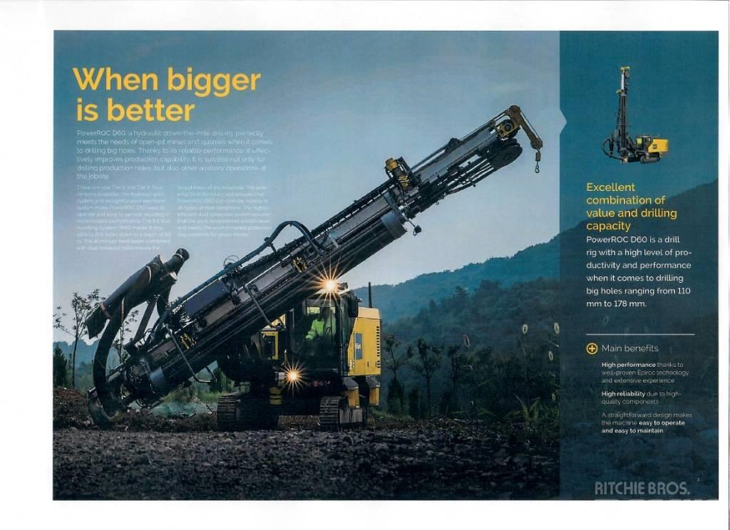 Epiroc PowerRoc D60 Talaj fúró