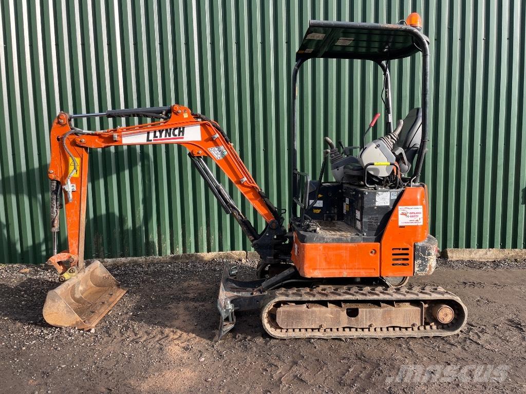Hitachi ZX 19 U-6 Mini kotrók < 7t