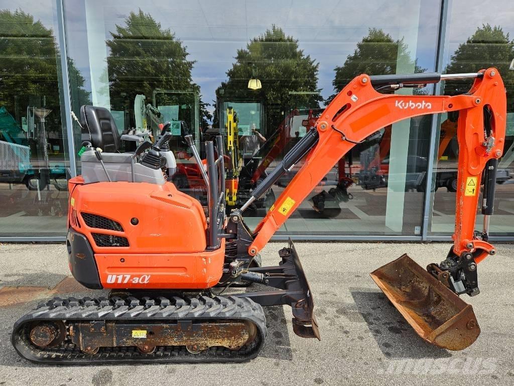 Kubota u17-3a Mini kotrók < 7t