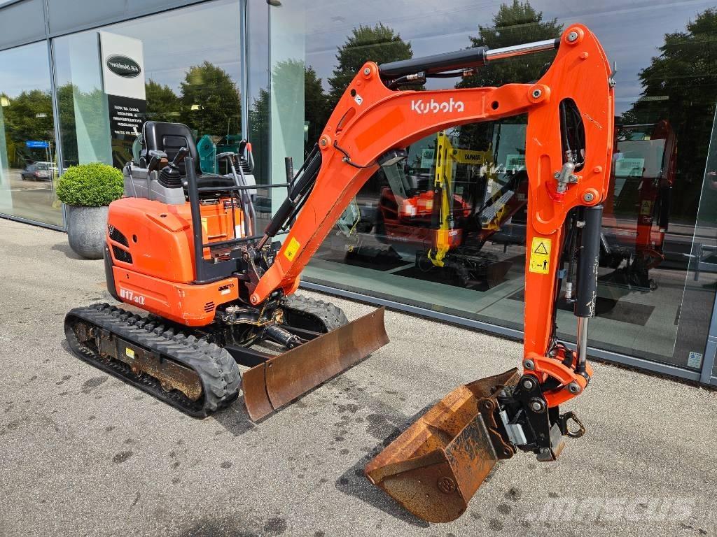 Kubota u17-3a Mini kotrók < 7t
