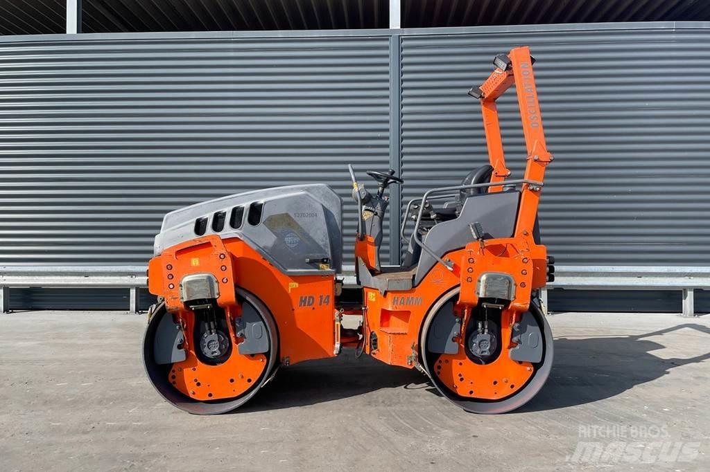 Hamm HD 14 VV Ikerdobos hengerek