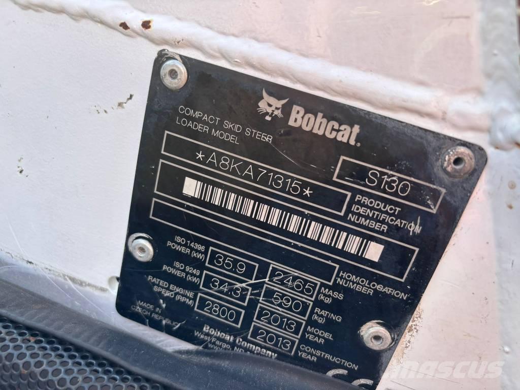 Bobcat S 130 Kompaktrakodók