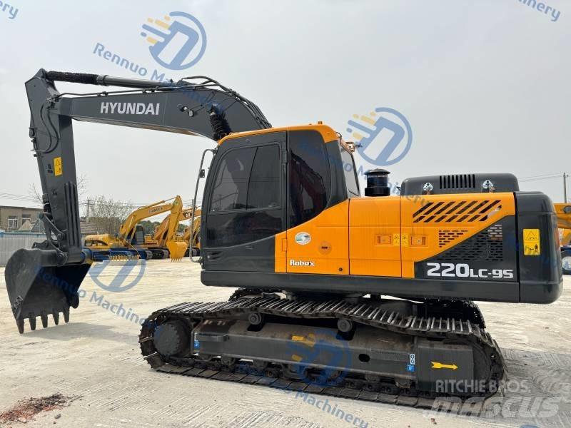 Hyundai R220LC-9S Lánctalpas kotrók