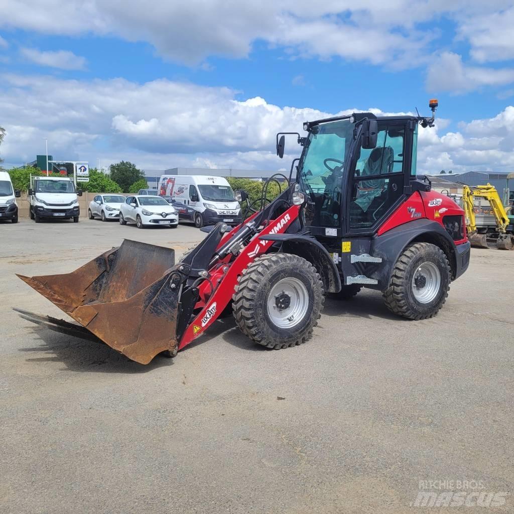 Yanmar V7HW Gumikerekes homlokrakodók