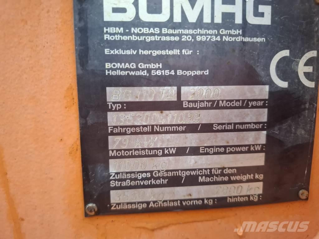 Bomag BG 110 TA Gréderek