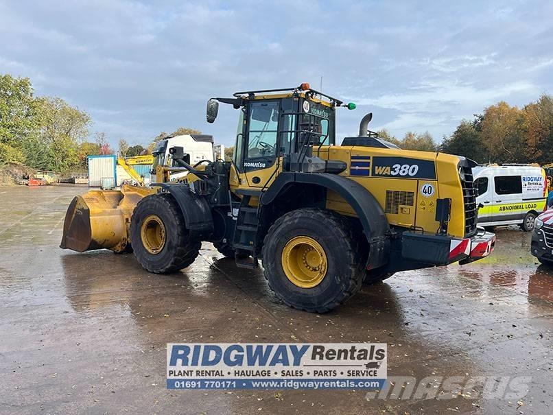 Komatsu WA 380-8 Gumikerekes homlokrakodók