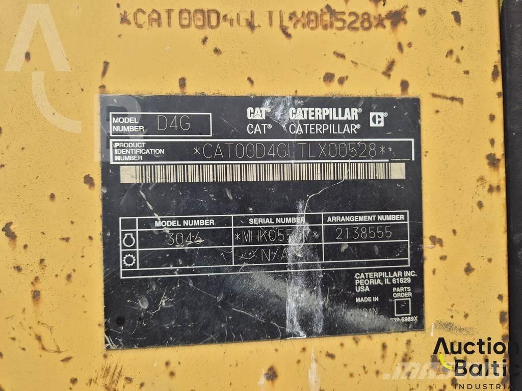 CAT D 4 G lánctalpas dózerek