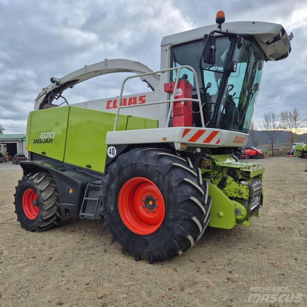 CLAAS Jaguar 870 Önjáró szecskázók