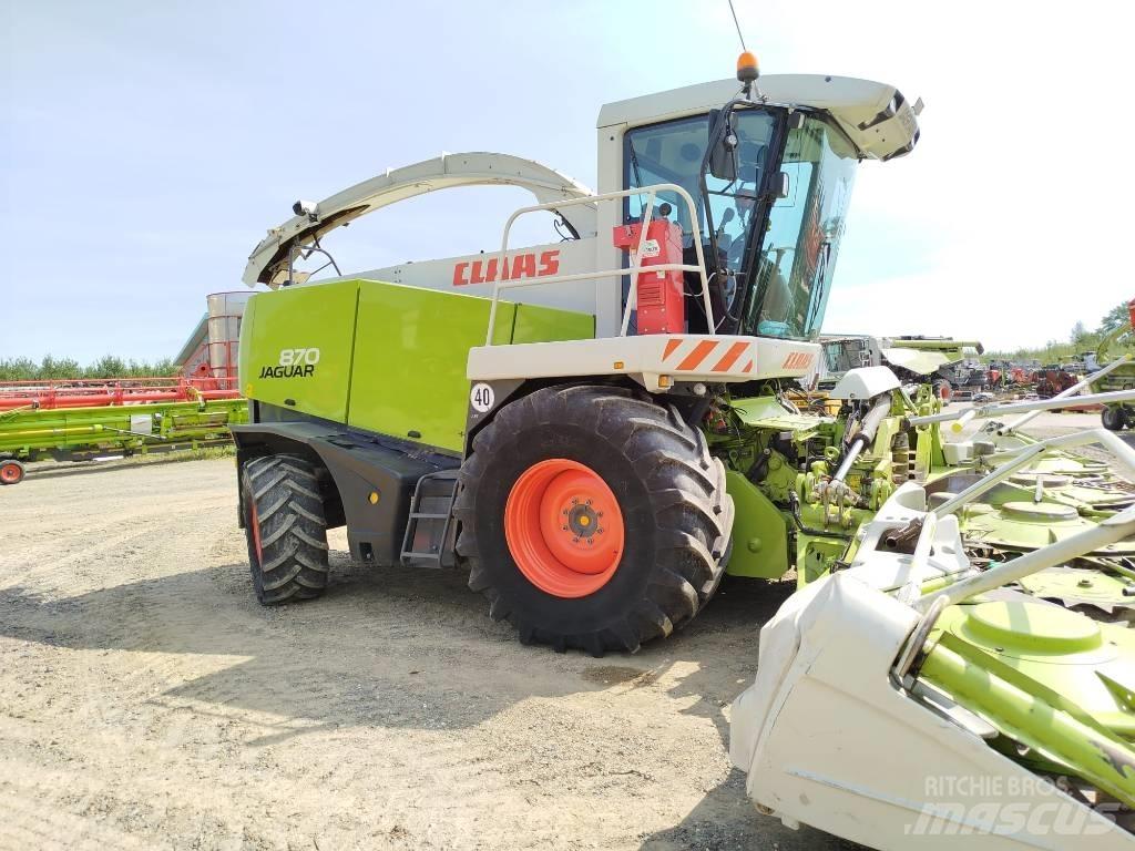 CLAAS Jaguar 870 Önjáró szecskázók