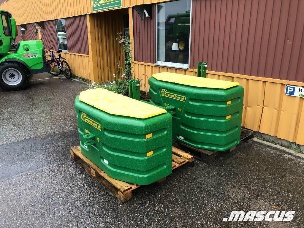  Frontvikter 800 KG Orr súlyok