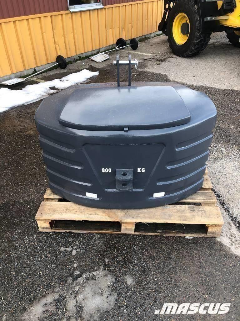  Frontvikter 800 KG Orr súlyok