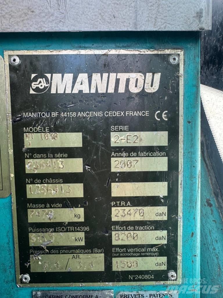 Manitou MT 1030 S Teleszkópos rakodók