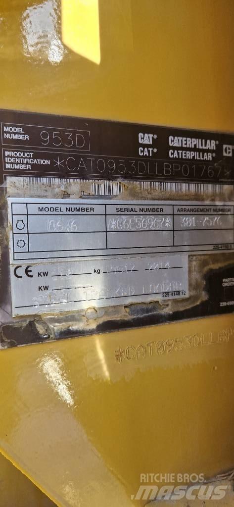 CAT 953 D Lánctalpas homlokrakodók