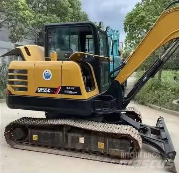 Sany SY55CPRO Lánctalpas kotrók